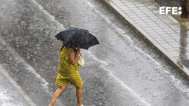 Fuerte tormenta en Burgos