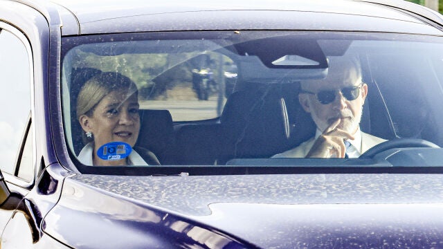 La infanta Cristina y el Rey Felipe VI