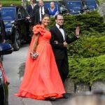 Victoria de Suecia en la boda de Marta Luisa de Noruega y Durek Verrett.