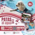 La iniciativa 'Patas al agua' invita a las mascotas a bañarse