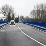 Carretera sobre el río Arlanzón, en Burgos