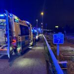 Tres muertos y dos heridos graves en un accidente con un 'kamikaze' en la A-6 en Las Rozas (Madrid)