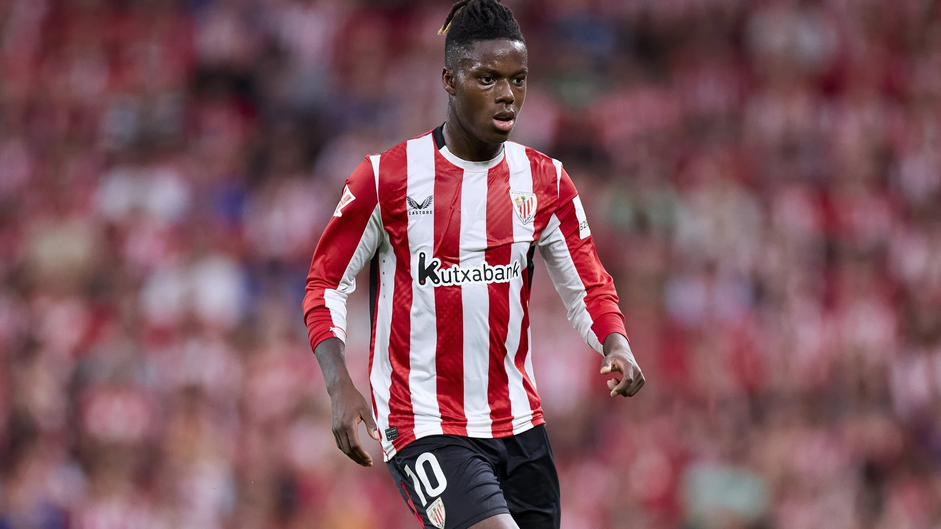 Nico Williams, en el partido ante el Atlético