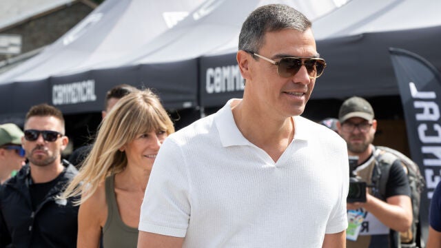 Begoña Gómez y Pedro Sánchez en Andorra.