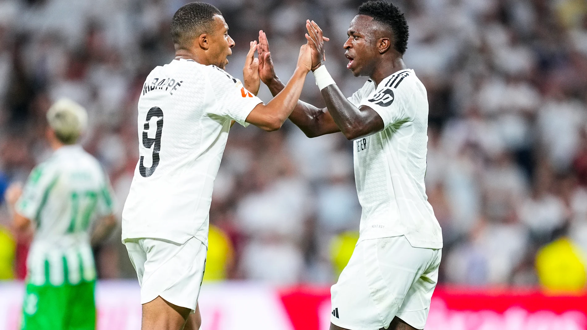 Vinicius y Mbappé en el Real Madrid | Foto: ESPN Vinicius y Mbappé en el Real Madrid | Foto: ESPN