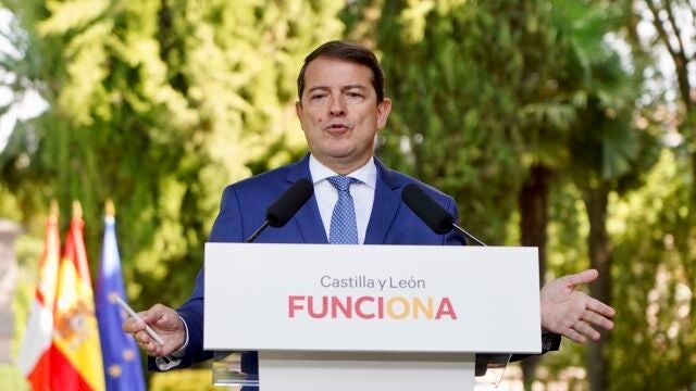 El presidente de Castilla y León, Alfonso Fernández Mañueco, inicia el curso político