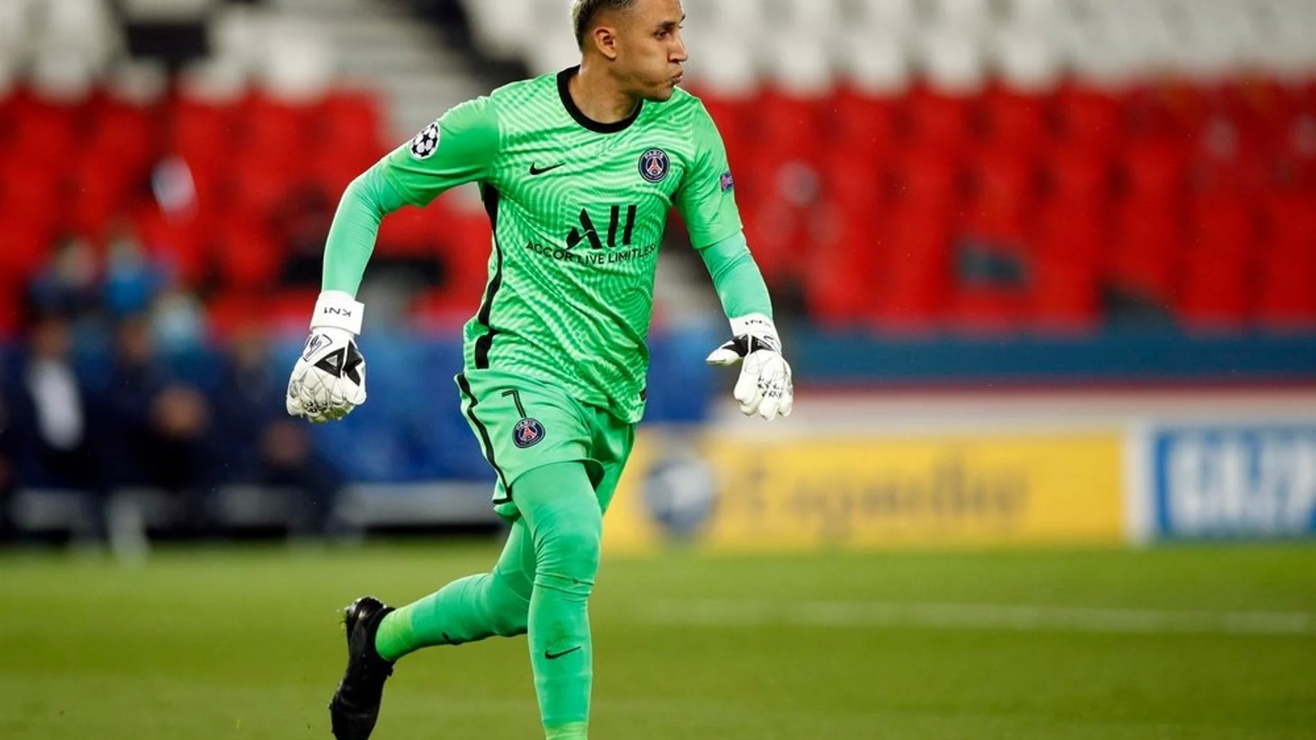 Keylor Navas con el PSG
