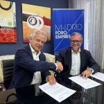 Hilario Alfaro y Antonio de la Fuente, presidente de ADiReLab