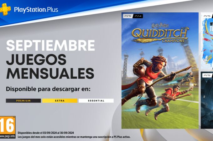 Harry Potter: Campeones de Quidditch, MLB The Show 24 y Little Nightmares II son los juegos del mes de septiembre para los usuarios de PlayStation Plus 