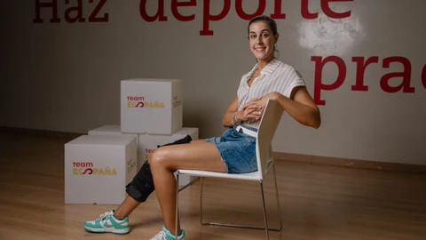 Carolina Marín: "Me quiero retirar en una pista de bádminton"