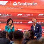 El Santander se convertirá a partir de 2025 en el banco de la Fórmula Uno