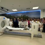 El consejero de Sanidad, Alejandro Vázquez, inaugura ‘Senda’, el proyecto de humanización del Servicio de Medicina Nuclear del Complejo Asistencial Universitario de Salamanca