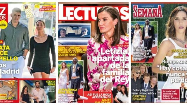 Portadas de las revistas del corazón 4 de septiembre de 2024