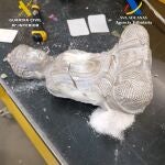 Figura de Buda rellena de MDMA. GUARDIA CIVIL