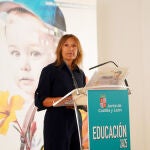 Rocío Lucas presenta las novedades de curso escolar en Castilla y León