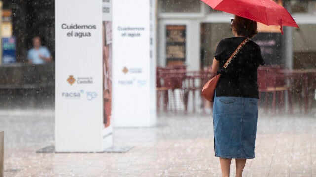 El litoral de Valencia y Castellón en alerta naranja por lluvias