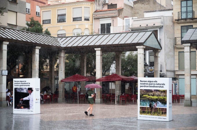 El litoral de Valencia y Castellón en alerta naranja por lluvias