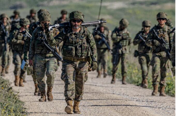 Maniobras del Ejército de Tierra español