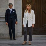 Su Majestad el Rey Felipe Vi e Isabel Perelló, nueva presidenta del CGPJ y del Tribunal Supremo en el acto de 