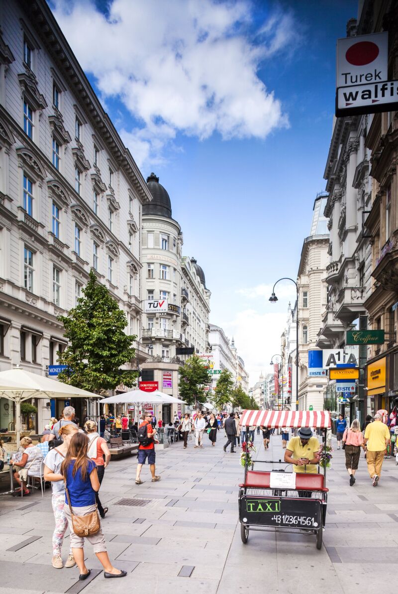 Calle de Viena, Austria