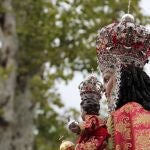 Cientos de murcianos acogen a la Virgen de la Fuensanta en su llegada a Murcia