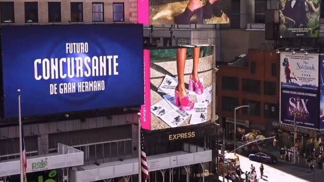 "Gran Hermano" elige Time Square para la presentación de un nuevo concursante