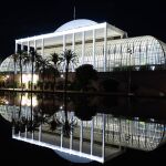 El Palau de la Música tiene una iluminación ornamental con 155 proyectores de tecnología led de última generación