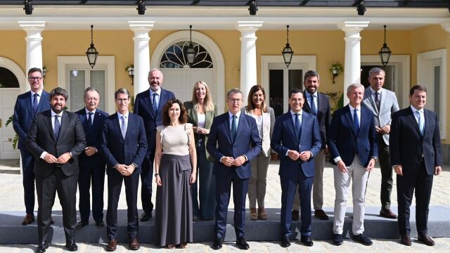 Feijóo y los 'barones' del PP