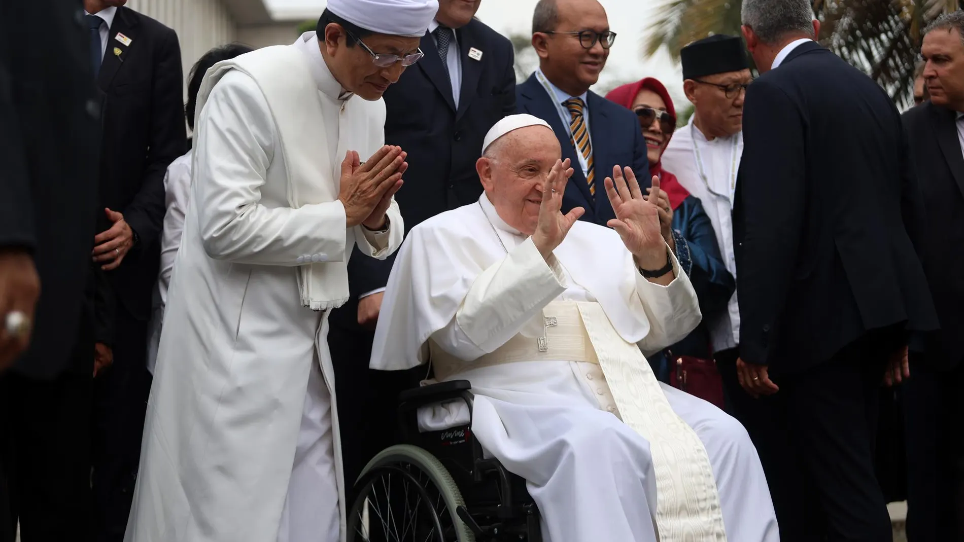 Detenidas siete personas en Indonesia por "amenazas terroristas" contra el Papa durante su visita