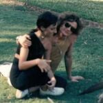 Coloma junto a Nacho Cano, en una foto de ambos tomada en Australia