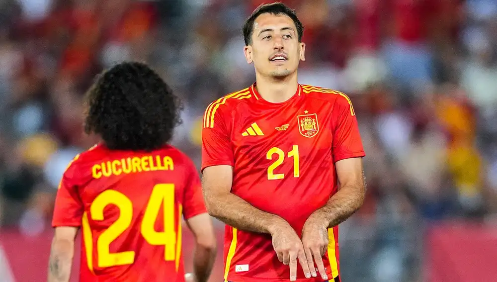 Fútbol/Selección.- El delantero Mikel Oyarzabal abandona la concentración y no será reemplazado ante Suiza