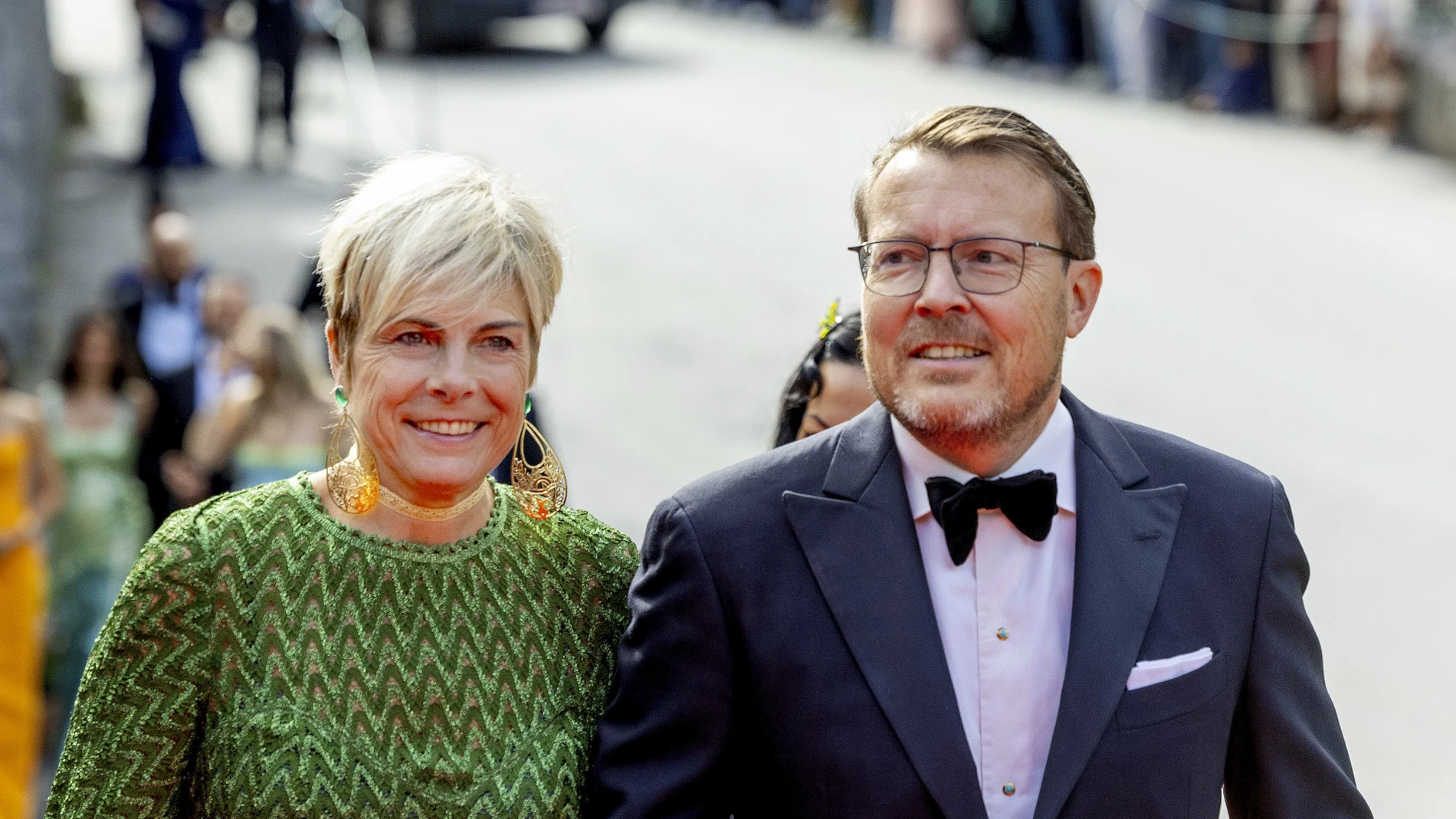 La princesa Laurentien junto a su marido, el príncipe Constantin