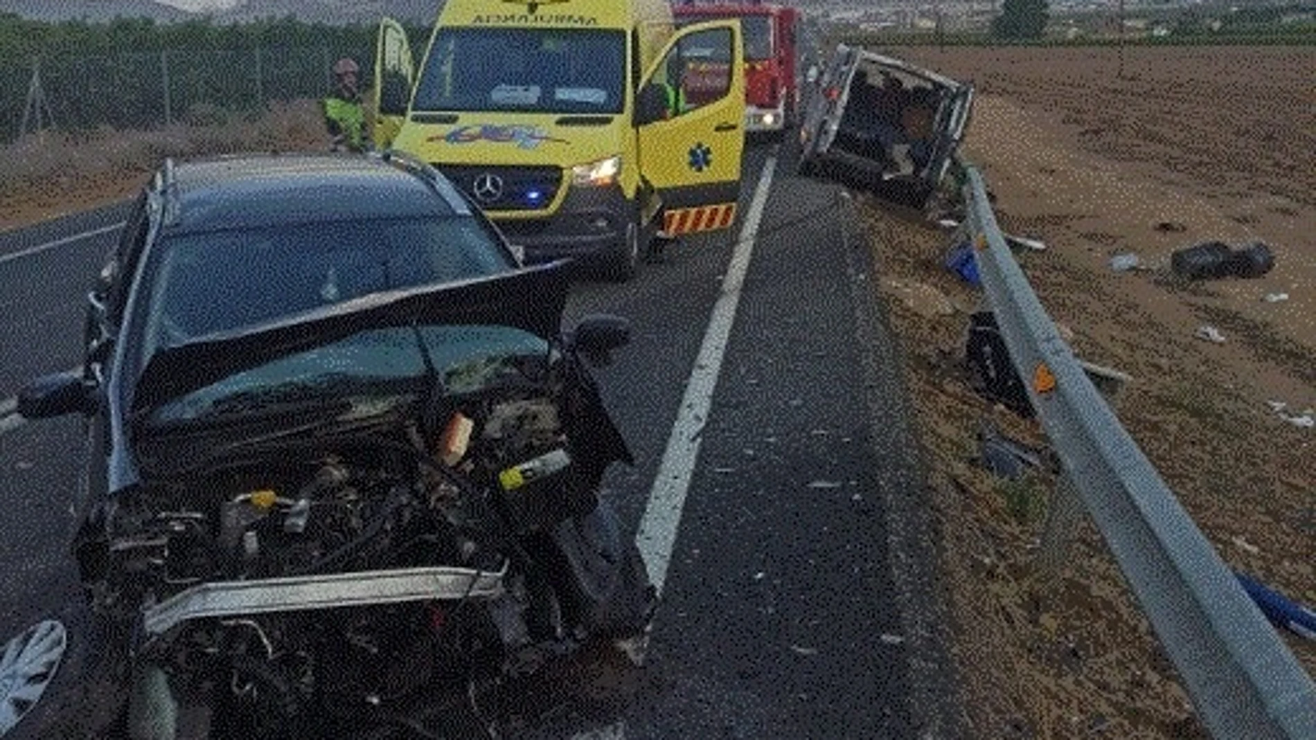 Imagen del accidente