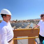 Visita a las obras del concejal de Pedanías y Vertebración Territorial, Marco Antonio Fernández