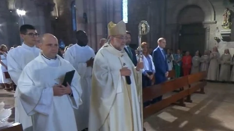Jesus Sanz Montes, en Covadonga
