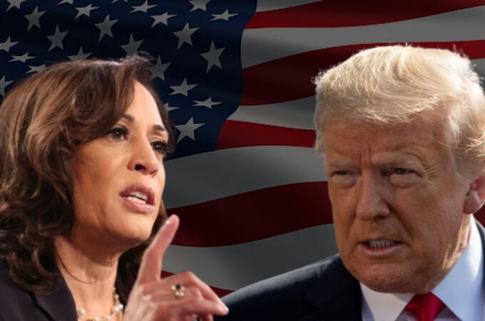 Kamala harris y Donald Trump son los candidatos para ocupar el Despacho Oval de la Casa Blanca en 2024