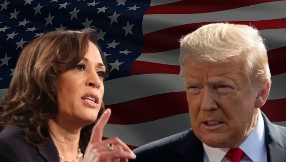 Kamala harris y Donald Trump son los candidatos para ocupar el Despacho Oval de la Casa Blanca en 2024