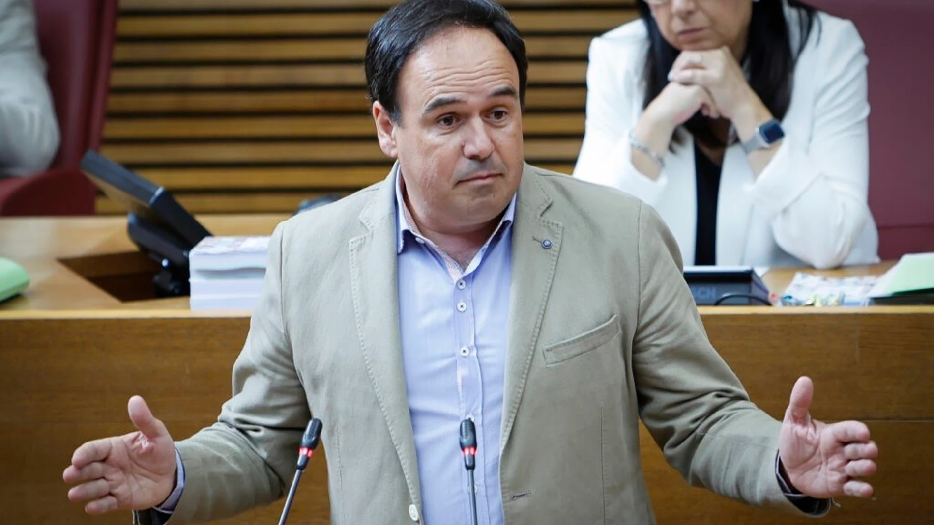 El síndic del PPCV, Juanfran Pérez Llorca JOSÉ CUÉLLAR/CORTS VALENCIANES 09/09/2024