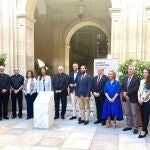 Acto de presentación del Encuentro de Ciudades Santas en el Palacio Episcopal