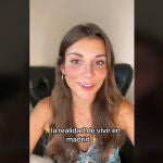 Una maña revela en TikTok la realidad de vivir en Madrid tras dos años en la capital: "No es todo tan bonito"