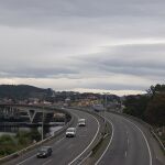 La AP-9 a su paso por Pontevedra. 