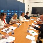 Junta de Gobierno de la Diputación de Palencia presidido por Ángeles Armisén