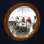 Vuelta al cole en Madrid. Colegio Daoiz y Velarde de Alcobendas. © Jesús G. Feria.