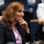 La ministra de Sanidad, Mónica García
