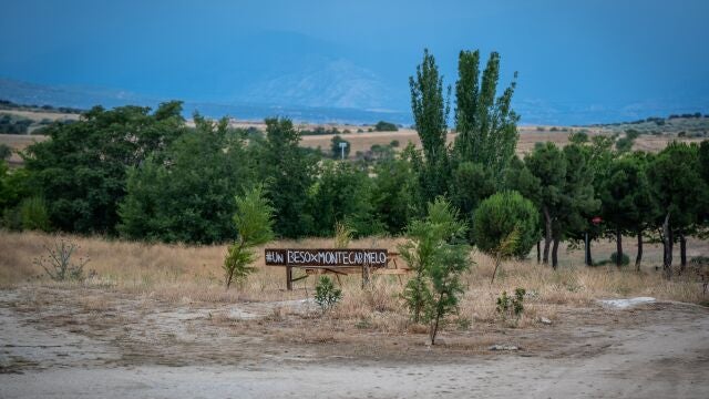 Terrenos aledaños al futuro cantón de Montecarmelo donde se ha buscado la supuesta fosa de los brigadistas