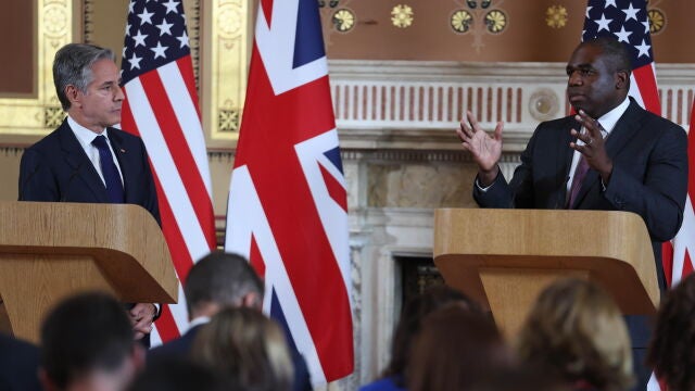 US Secretary of State Blinken and Foreign Secretary Lammy hold presser on strategic dialogue