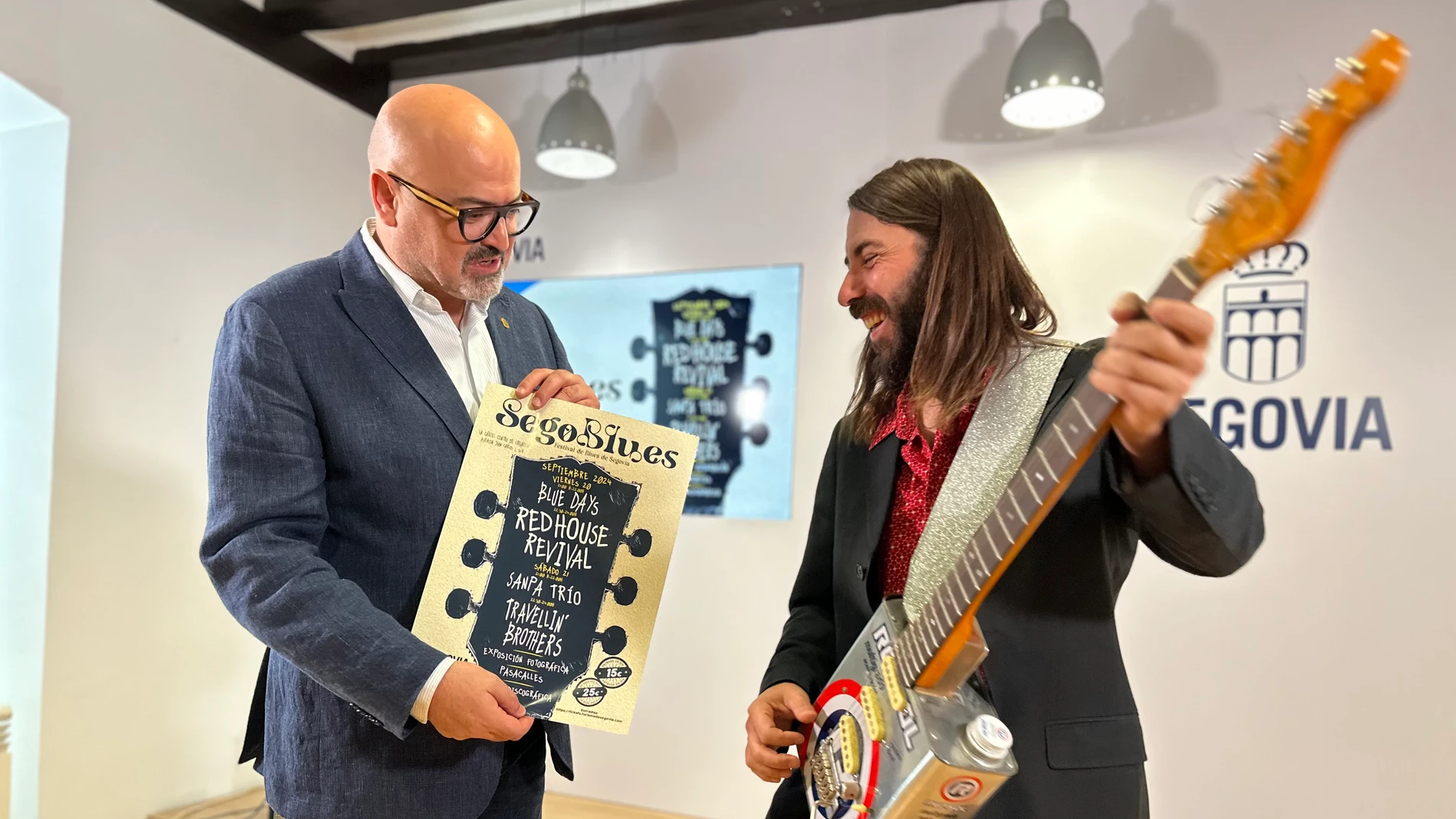 Presentación de la primera edición del festival 'SegoBlues'