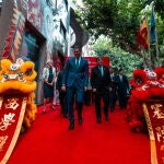 Spain's Prime Minister Pedro Sanchez visits China