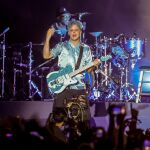 Jack White en un concierto de The White Stripes