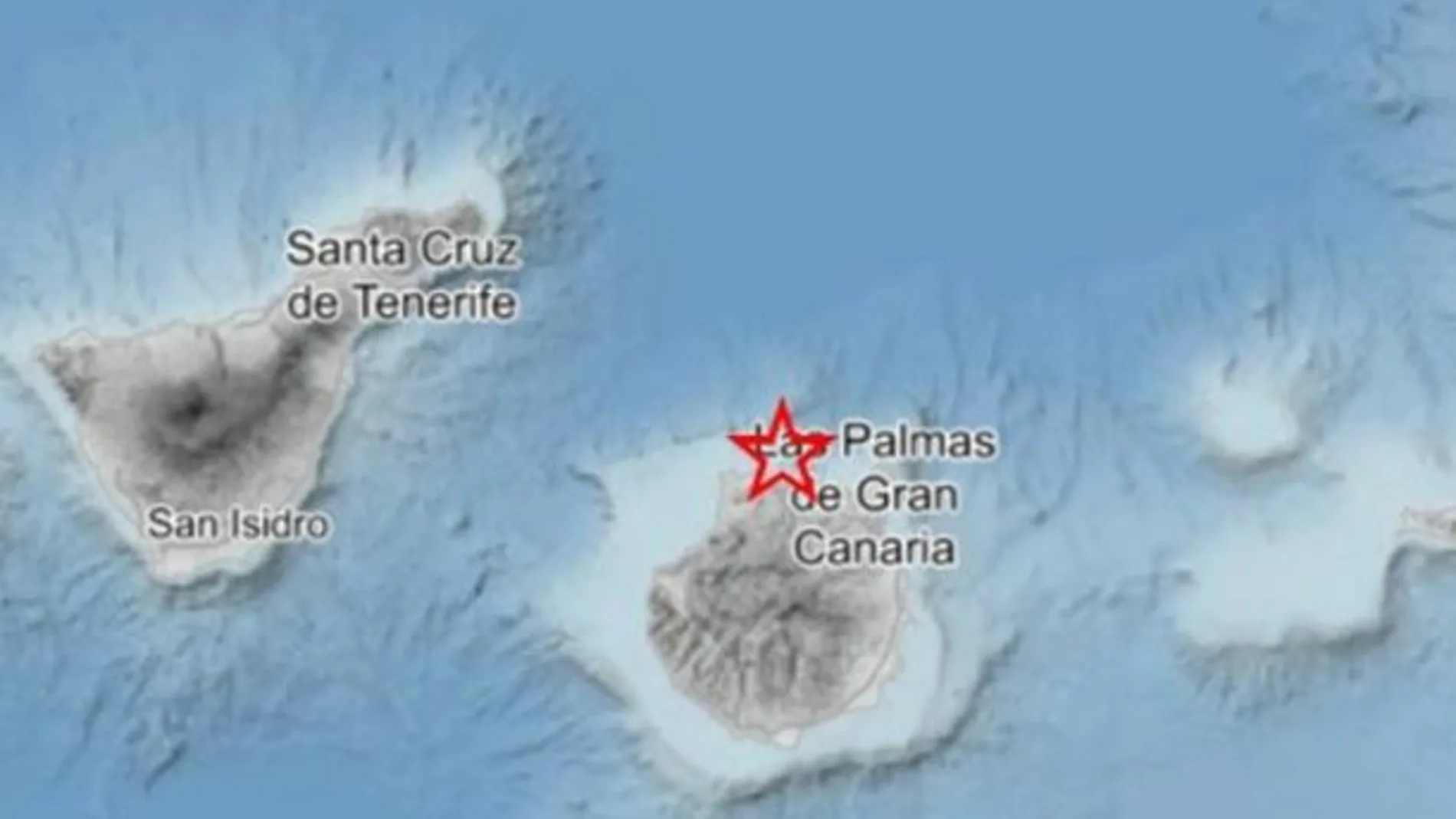 Gran Canaria. registró ayer un terremoto de magnitud 3,8 e intensidad III-IV